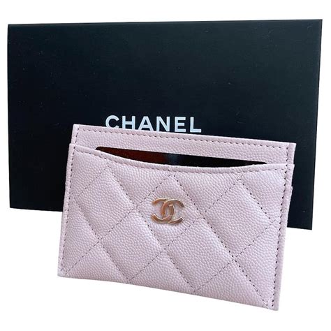 pink chanel card case|Buy Chanel Card Case Accessories .